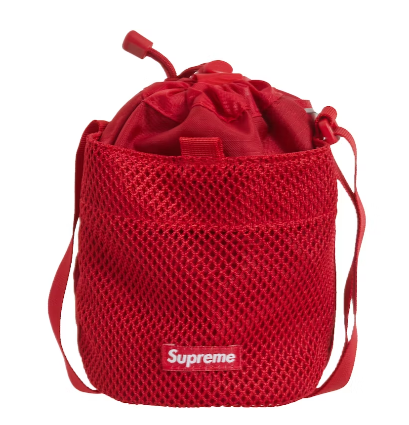 Supreme Logo Duffle Bag Red (FW23)