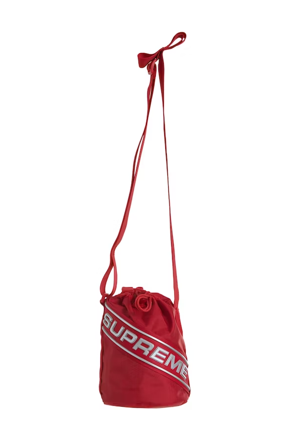 Supreme Logo Duffle Bag Red (FW23)