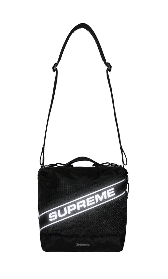 SUPREME SHOULDER BAG BLACK