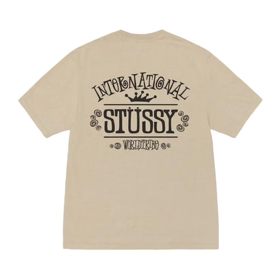 【国内即完】stussy WORLDWIDE TEE PIGMENT DYED Worldwide Diamond Tee Pigment Dyed – Black | Tees | Stüssy