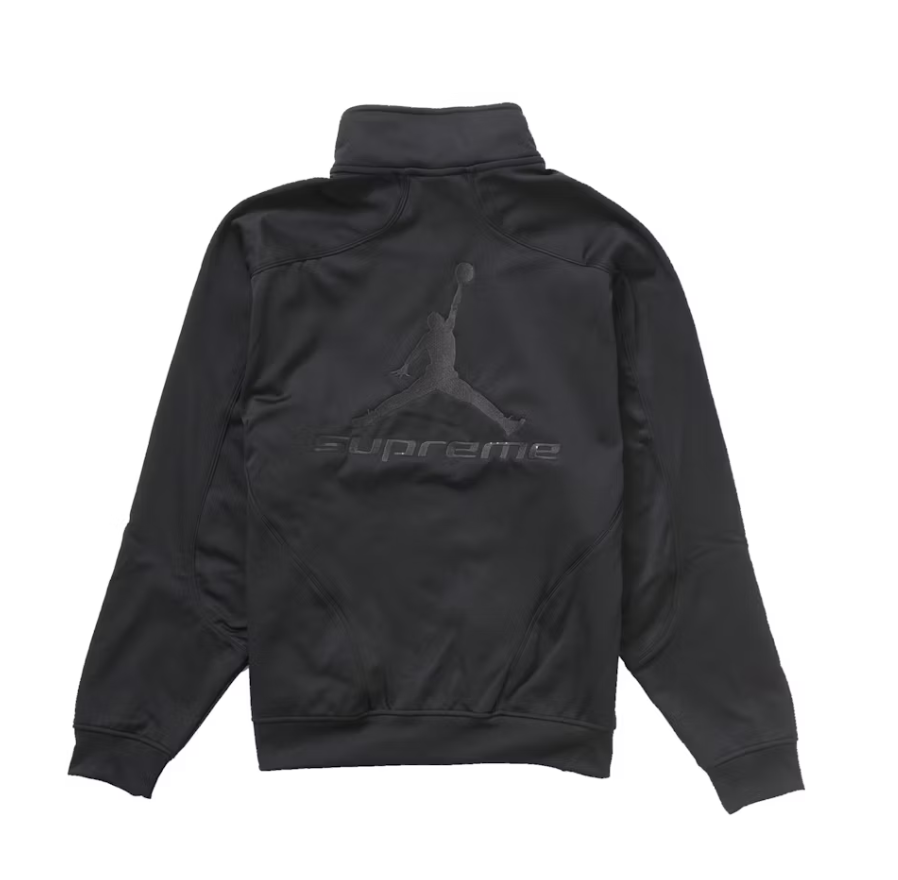 Supreme Jordan Tricot Track Jacket Black – THE FIX