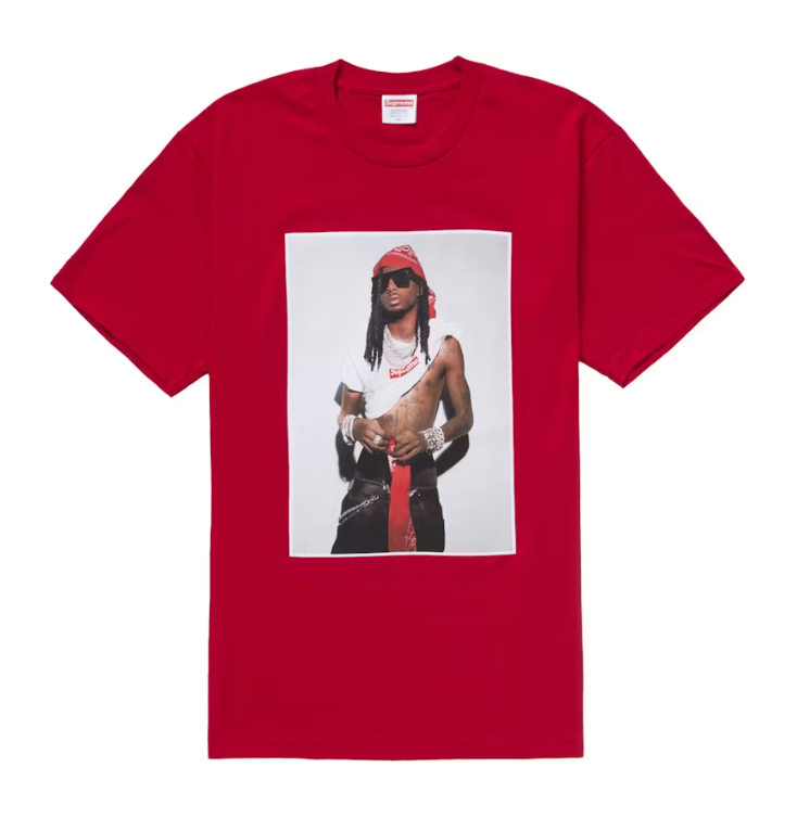 Supreme Playboi Carti Tee Red – THE FIX