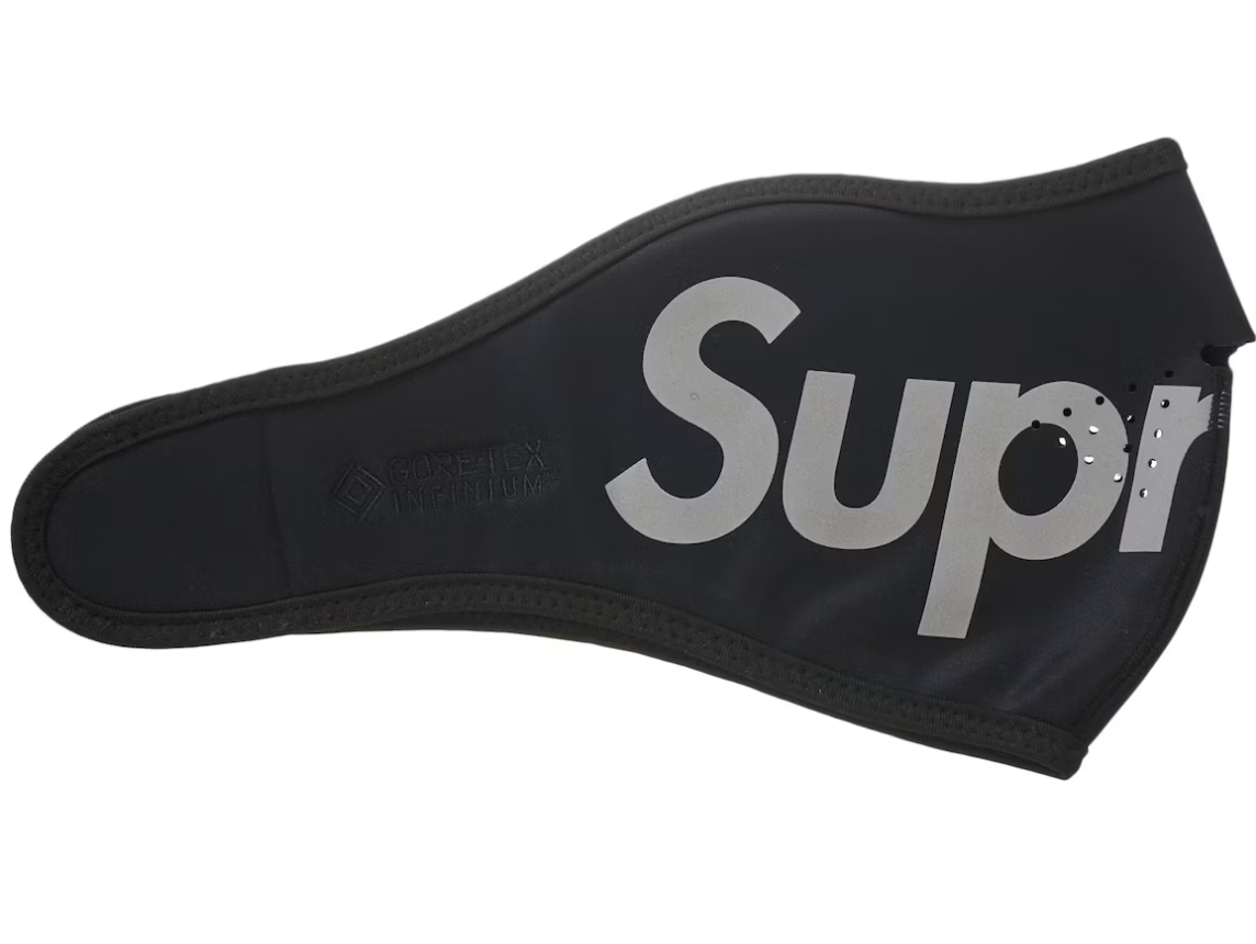 Supreme WINDSTOPPER Facemask Black – THE FIX