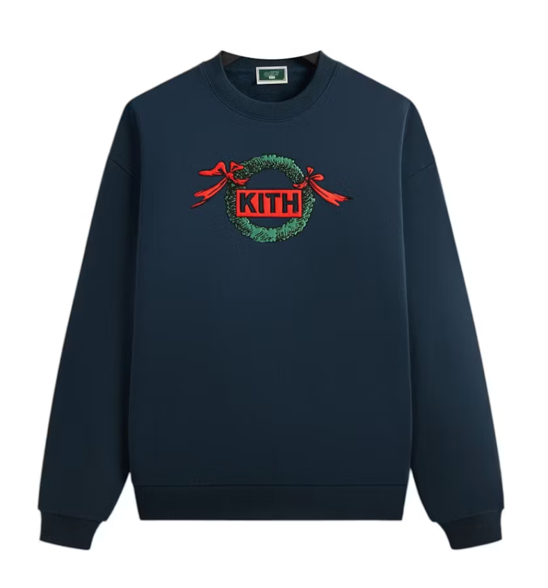 Kith x The Grinch Feast Nelson Crewneck Nocturnal – THE FIX