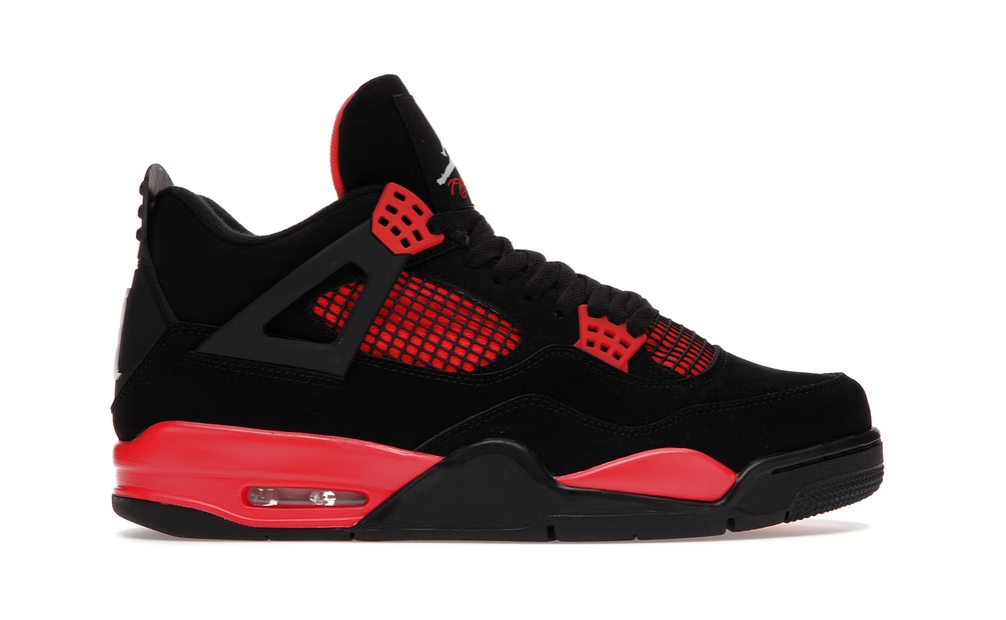 Air Jordan 4 Retro Red Thunder Crimson