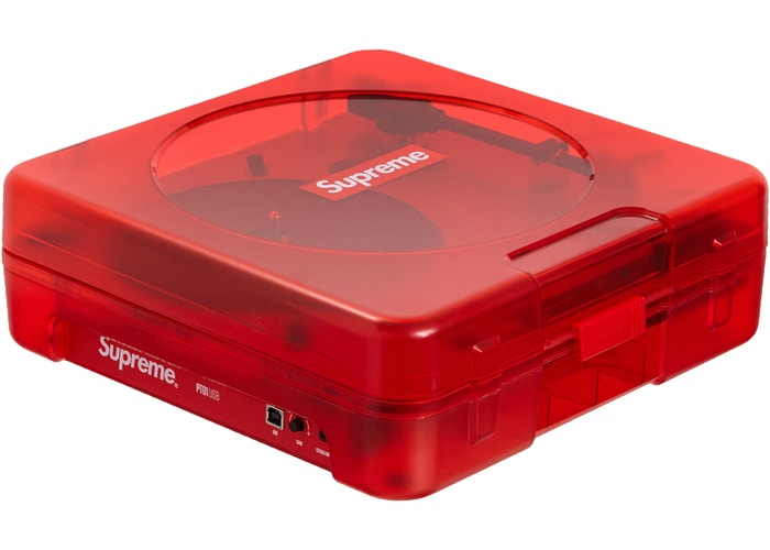 Supreme Numark PT01 Portable Turntable Red – THE FIX