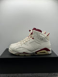 Air Jordan 6 Retro Maroon (2015) (WORN)
