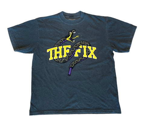 The Fix Kicks "Mamba" Tee Shirt (Faded Black)