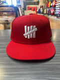 Undefeated Red Snapback Hat (WORN)