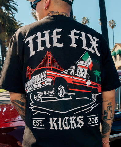 The Fix Kicks "Cinco De Mayo" Black Shirt