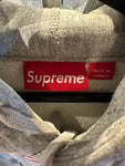Supreme Box Logo Pullover Hoodie Heather Grey (WORN)