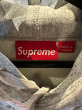 Supreme Box Logo Pullover Hoodie Heather Grey (WORN)