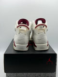 Air Jordan 6 Retro Maroon (2015) (WORN)