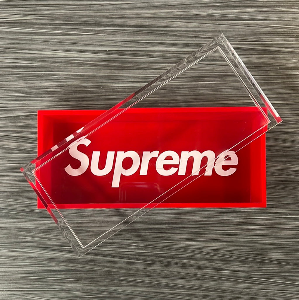 Supreme Acrylic Lucite Box Red (USED) – THE FIX