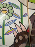 Takashi Murakami x ComplexCon Eden Skateboard Deck (Set of 3) Multicolor (NEW W/ FLAWS)
