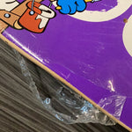 Supreme Smurfs Skateboard Purple (NEW W/ FLAWS)