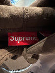 Supreme Bandana Box Logo Hooded Sweatshirt Dark Brown (WORN)