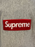 Supreme Box Logo Pullover Hoodie Heather Grey (WORN)