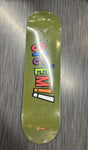Supreme WTAPS Sic'em! Skateboard Deck Olive (NEW W/ FLAWS)