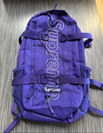 Supreme Backpack (FW18) Purple (WORN)