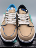 Air Jordan 1 Low SB QS Lance Mountain Desert Ore (TRIED ON)