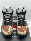 Air Jordan 5 Retro Supreme Desert Camo (WORN)