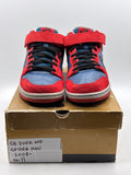 Nike SB Dunk Mid Spider Man (WORN/REP BOX)