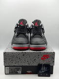 Air Jordan 4 Retro Bred Reimagined (WORN)