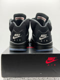 Air Jordan 5 Retro OG Black Metallic Reimagined (WORN)