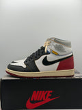 Air Jordan 1 Retro High Union Los Angeles Black Toe (WORN)