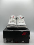 Air Jordan 3 Retro White Cement Reimagined (WORN)
