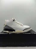 Air Jordan 3 Retro White Cement Reimagined (WORN)