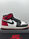 Air Jordan 1 Retro Black Toe (2013) (GS) (WORN)