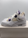 Air Jordan 4 Retro Metallic Purple (WORN)