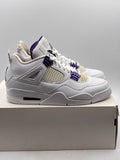 Air Jordan 4 Retro Metallic Purple (WORN)