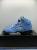 Air Jordan 5 Retro UNC University Blue (WORN)