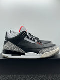 Air Jordan 3 Retro Black Cement (2018) (WORN)
