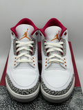 Air Jordan 3 Retro Cardinal Red (WORN)