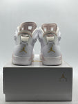 Air Jordan 6 Retro Gold Hoops (Women's) (WORN)