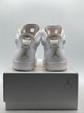 Air Jordan 6 Retro Gold Hoops (Women's) (WORN)