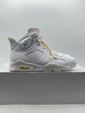Air Jordan 6 Retro Gold Hoops (Women's) (WORN)