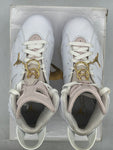 Air Jordan 6 Retro Gold Hoops (Women's) (WORN)