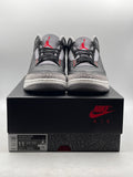 Air Jordan 3 Retro OG Black Cement (2024) (WORN)