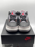Air Jordan 3 Retro OG Black Cement (2024) (WORN)