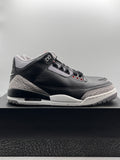 Air Jordan 3 Retro OG Black Cement (2024) (WORN)