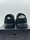 Air Jordan 1 Retro Low OG SP Travis Scott Black Phantom (WORN)