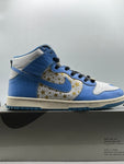 Nike Dunk High Pro SB Supreme Blue Stars 2003 (WORN)
