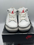 Air Jordan 3 Retro White Cement Reimagined (WORN)