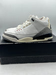 Air Jordan 3 Retro White Cement Reimagined (WORN)