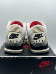 Air Jordan 3 Retro White Cement Reimagined (WORN)
